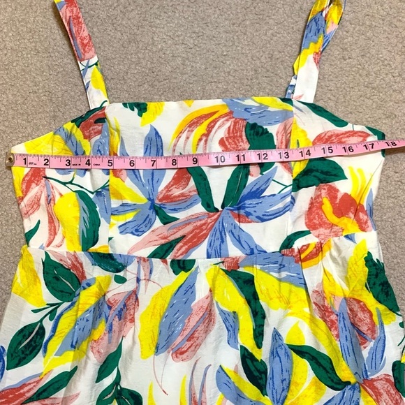 Skies Are Blue Floral Maxi Dress Women Medium NWOT - Picture 4 of 9